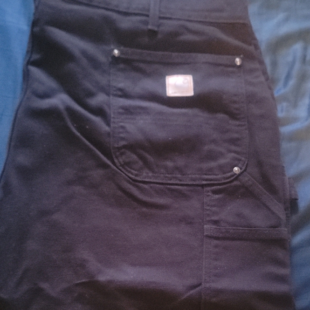 Carhartt Black Utility Pants with Pocket